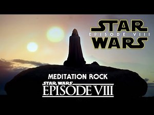 Star Wars Episode 8 The Last Jedi Luke Skywalker Meditation Rock Tatooine