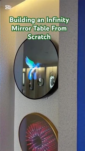 Building an Infinity Mirror Table From Scratch