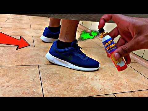 Fart Spray Prank In Public Bathroom💩🤧