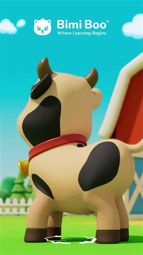 Sing with Lola the Cow! 🐄🎤 Kids Song 💛 Bimi Boo #nurseryrhymes