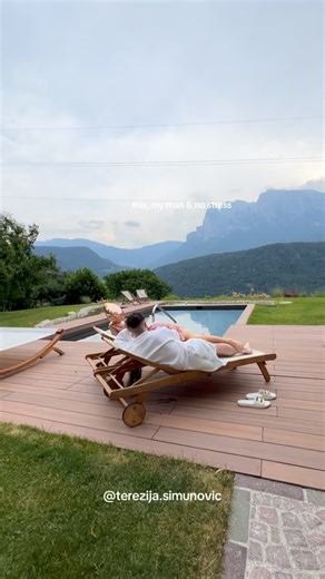 Terezija Šimunović on Instagram: "Dreaming of a slow & cozy stay in a chalet in the mountains with you ✨ #couple #cozy #chalet #mountain #travelcouple"