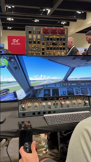 The complete A32X - DESKTOPLine setup on show at FSExpo 2026 🇺🇸🛫