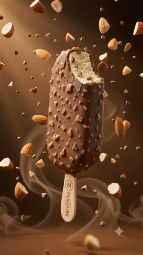 Luxury Magnum Almond Ice Cream Commercial | Cinematic Food Ad