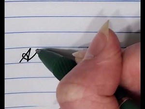 How to write Alexander in cursive