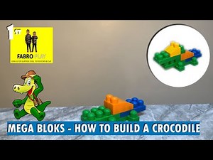 Mega Bloks - How to Build a Crocodile (Building Ideas)