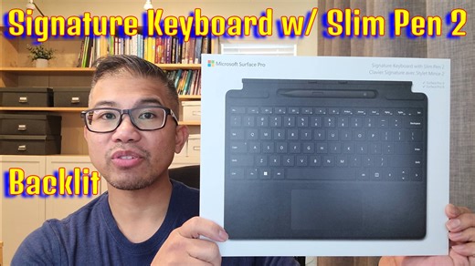 Watch Microsoft Surface Pro Signature Keyboard with Slim Pen 2 on Amazon Live