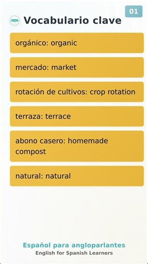 [Shorts] Aprende español en 1 minuto!! Funny and Practical Organic Farming Tips for Everyd...