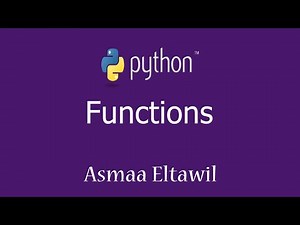 17- Python Tutorial | Functions - دورة بايثون للمبتدئين | الدوال