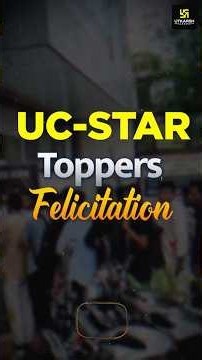 UC-STAR Topper Felicitation Ceremony | Success Story ucstar #utkarshclasses #topper