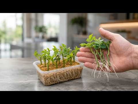 Don't Throw It Away! Use This Method To Grow Roses! Simple And Effective!