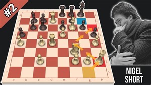 Top 10 Games Of The 1990s: Grandmaster Uses King To Deliver Checkmate!–Short vs. Timman 1991