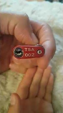 How to pick a TSA 002 combi lock