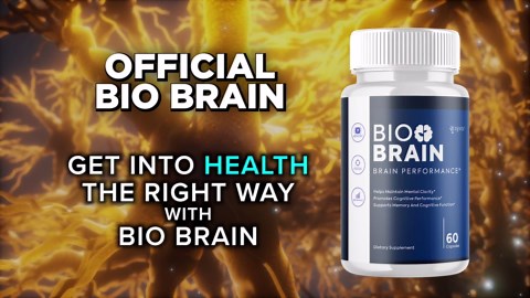 Bio Brain Capsules, Official Bio Brain Supplement Pills with All Natural Ingredients, Advanced Formula Health Supplement Pills with Maximum Strength Premium Vitamins for Women & Men (60 Capsules)