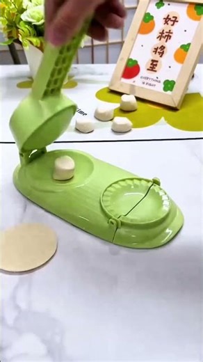 Round Dough Press Tool for Perfect Sheets 🥣 #kitchengadgets #usefultool