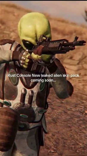 Rust Console New leaked alien skin pack coming soon…#shorts #rust #rustconsole
