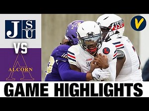 Jackson State at Alcorn State | 2022 College Football Highlights