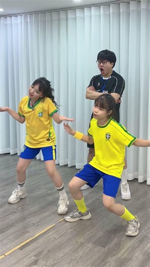 Brasil World Cup song Dance – BABY WARRIORS ❤️ | Please Subscribe Thank You #trending