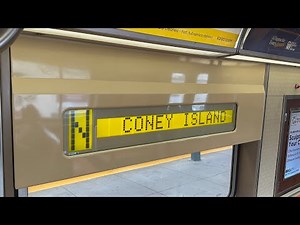 BMT Broadway Express: R46 (N) Train [Astoria-Ditmars Blvd to Coney Island-Stillwell Av #3]