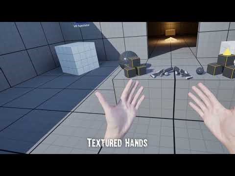 VR CC4 Full Body Hand Tracking in Unreal Engine 5