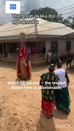 This African Masquerade Speaks and Blesses His People (Unbelievable Tradition)