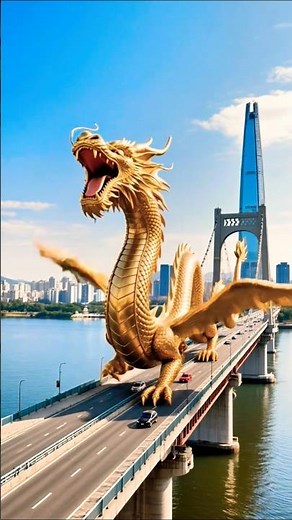 Dragon Vs Tiger 🐯 Teen patii | Golden AI Dragon✨ | Next Level Digital Art #shorts