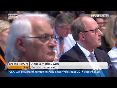 CDU-Parteitag: Rede von Angela Merkel am 06.12.2016