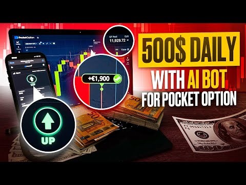 Pocket Option AI Trading Bot | Live Trading Signals 2025 #trading #ai #bot