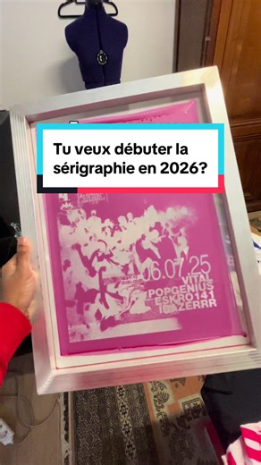 Après plus de 10 ans dans la sérigraphie je vous livre mon guide pour débuter ! Totalement gratuit ! Commente GUIDE pour le recevoir #guide #serigraphie #artisanat #marquedevetement #serigraphietextile