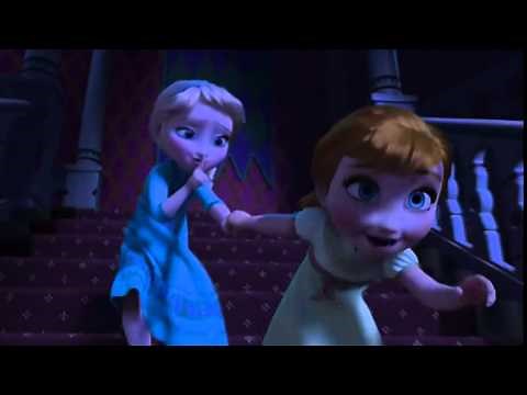 Frozen Pelicula Anna y Elsa ¿Y si hacemos un muñeco de nieve? Español