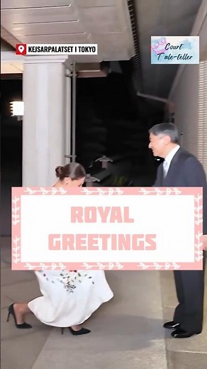 Crown Princess Victoria's perfect curtsey for the Emperor of Japan