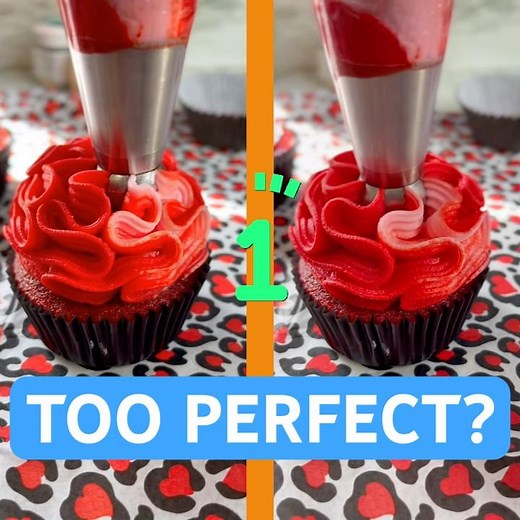 One Of These Cupcakes Is AI… 🤯