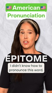 62K views · 537 reactions | How do you pronounce EPITOME?!️ #rachelsenglish #rachelsenglishacademy #howdoyoupronounceepitome #epitome #americanenglishpronunciation | Rachel's English | Facebook