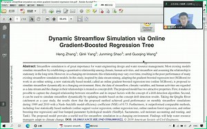 文献推荐 | 电子科技大学杨勤丽老师团队：Dynamic Streamflow Simulation via XGBoost