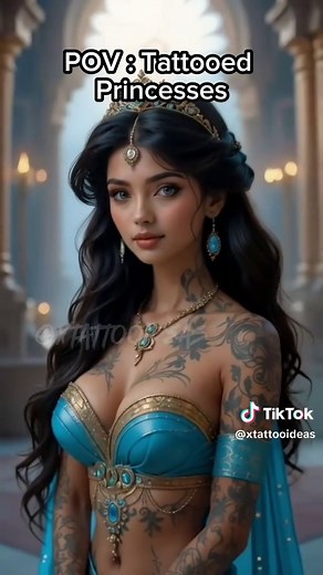 Disney Princess Tattoo Ideas for Fans
