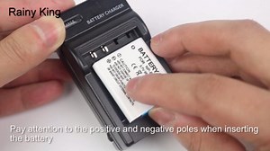 NP-BK1 NPBK1 Battery Charger for Sony Cyber-Shot DSC-S750, DSC-S780, DSC-S950, DSC-S950B, DSC-S950P, DSC-S980, DSC-W180, DSC-W190(Not Compatible with NP-BG1, NP-FG1 or NP-BN1 Batteries.)