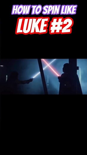 How to lightsaber spin like Luke Skywalker