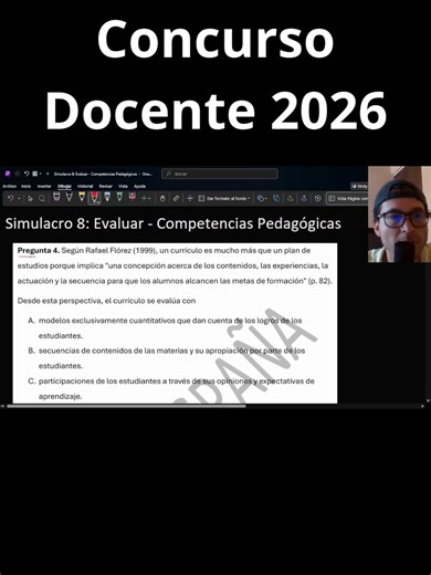 Importancia de Rafael Flórez en tu examen docente