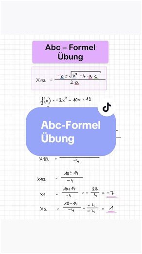 Mastering the ABC Formula in Math Practice