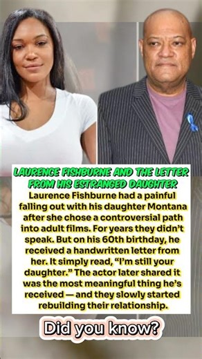 Laurence Fishburne’s Emotional Reunion with His Daughter