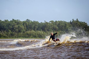 What is a tidal bore?