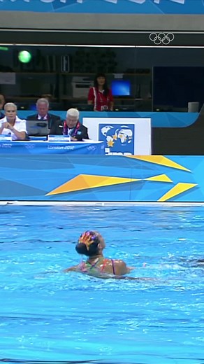 This artistic swimming moment giving us nightmares. 🫣 | Olympics