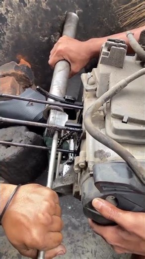 mechanical tricks to open a stuck piston #tutorial