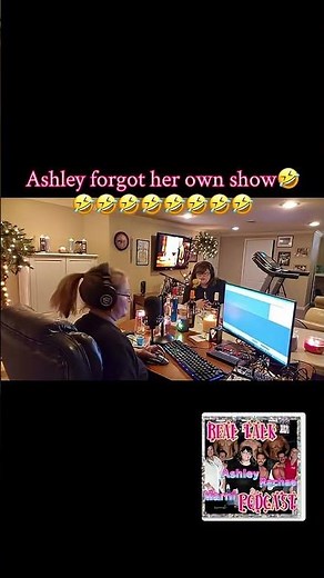 Ashley forgets her own show!!!