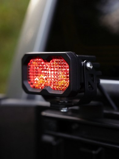 Diode Dynamics C2 2.0 LED Pods: Red Backlight & Yellow Output