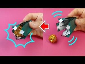 Origami Toy "Grab it! Dragon's Claw"