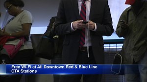 CTA now offering free Wi-Fi service at some Red, Blue Line Loop stations