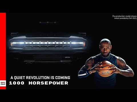 Electric GMC Hummer EV Super Bowl Ad With LeBron James