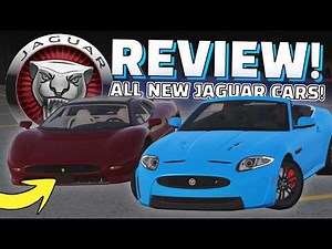 ALL LICENSED JAGUAR Cars REVIEWED! | Greenville Roblox
