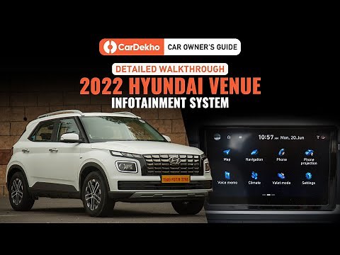 Hyundai Venue Infotainment System Explained | CarDekho Car Owners Guide