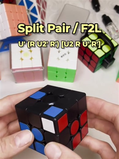 Mastering F2L Split Pair Techniques for Rubik's Cube